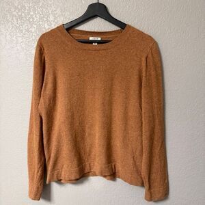 J. Crew Teddie Sweater Brown Size XL